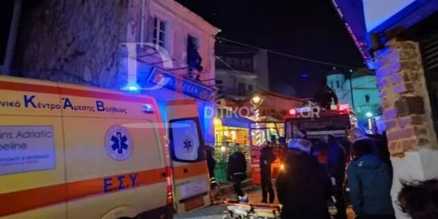 Άργος Ορεστικό: Καταπλακώθηκε από κατάρρευση παλιού οικήματος – Μεγάλη επιχείρηση απεγκλωβισμού