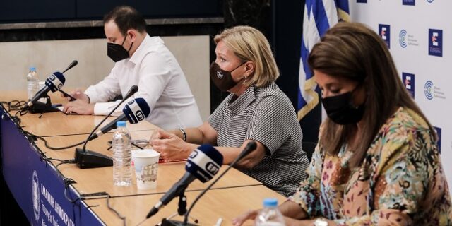 Ενημέρωση για την πανδημία από Γκάγκα, Παπαευαγγέλου και Μαγιορκίνη – LIVE EIKONA