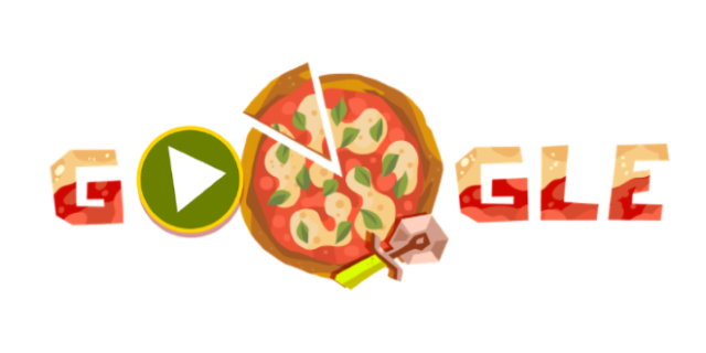 Google: Στην Pizza αφιερωμένο το σημερινό doodle