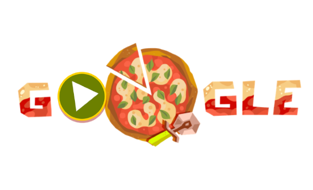 Google: Στην Pizza αφιερωμένο το σημερινό doodle