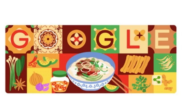 Phở: Η Google τιμά με doodle το παραδοσιακό βιετναμέζικο πιάτο
