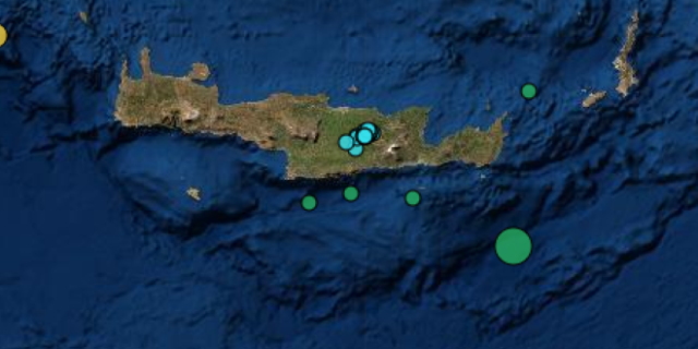 Κρήτη: Νέος σεισμός 4,1 Ρίχτερ