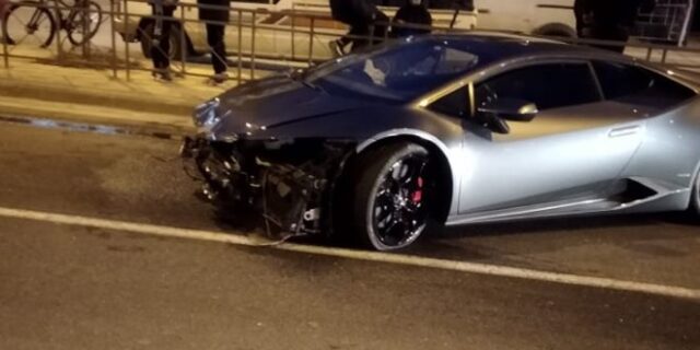 Λάρισα: Απίστευτο τροχαίο με Lamborghini