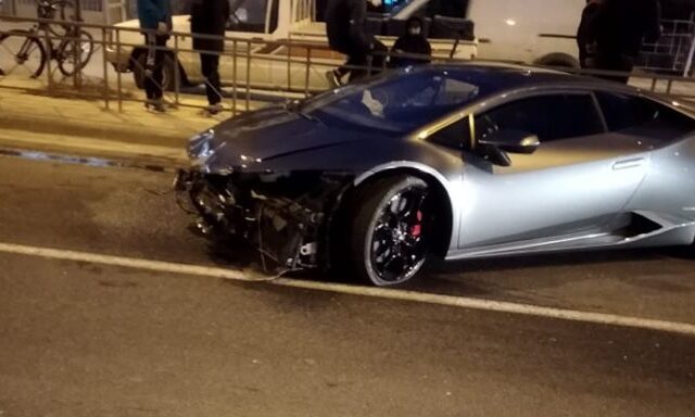 Λάρισα: Απίστευτο τροχαίο με Lamborghini