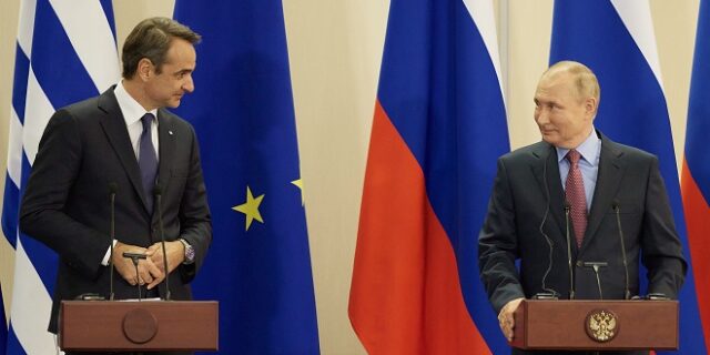 Πούτιν σε Μητσοτάκη: Ειρήνη και ευημερία στο φίλο ελληνικό λαό
