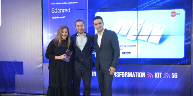 Η Edenred βραβεύεται για τρίτη συνεχόμενη χρονιά στα Mobile Excellence Awards