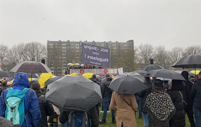 Ολλανδία: Συνεχίζονται οι διαδηλώσεις κατά των περιορισμών για την Covid-19