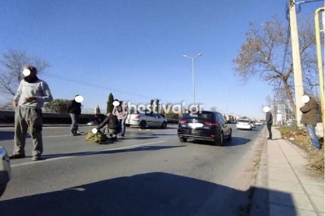 Θεσσαλονίκη: Παράσυρση ηλικιωμένης από ΙΧ στη λεωφόρο Γεωργικής Σχολής