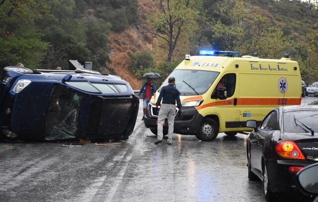 Θανατηφόρο τροχαίο στη Θεσσαλονίκη – 71χρονος έπεσε σε χαντάκι