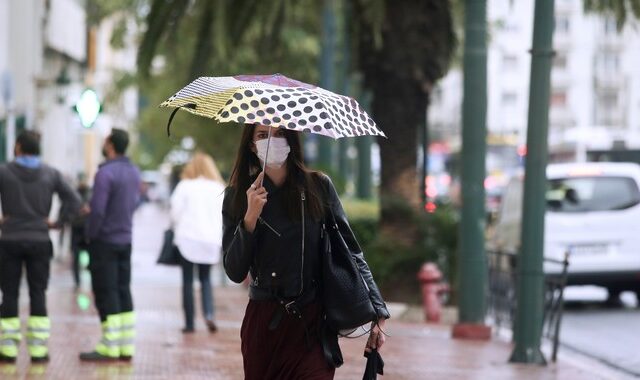 Καιρός: Βροχές στην ανατολική Ελλάδα και χιόνια στα ορεινά την Δευτέρα