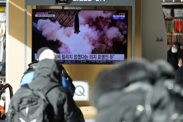 Βόρεια Κορέα: Νέες εκτοξεύσεις βαλλιστικών πυραύλων “αγνώστου τύπου”