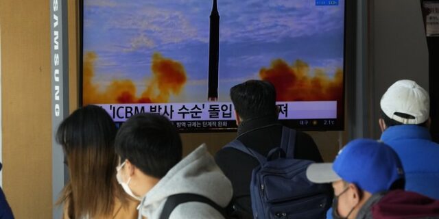 Βόρεια Κορέα: Έβδομη πυραυλική δοκιμή μέσα σε ένα μήνα