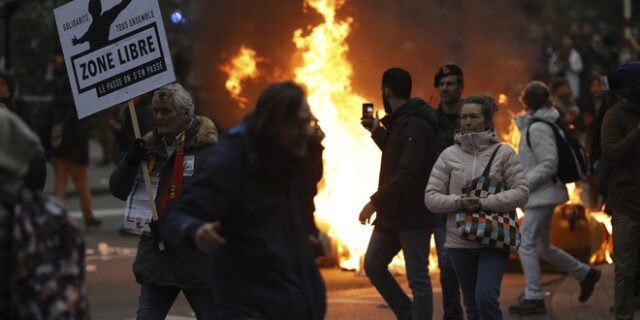 Βέλγιο: Επεισόδια σε διαδήλωση κατά των μέτρων για την πανδημία στις Βρυξέλλες