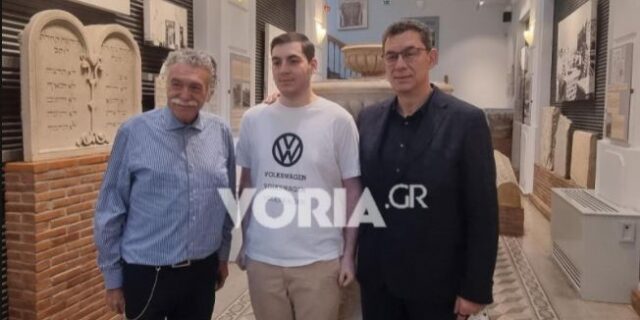 Θεσσαλονίκη: Η πρώτη επίσκεψη του Αλ. Μπουρλά στο Εβραϊκό Μουσείο