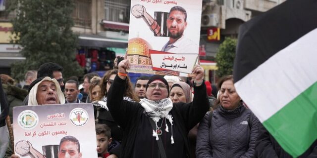 Παλαιστίνιος κρατούμενος στο Ισραήλ σταματά την απεργία πείνας μετά από 141 ημέρες