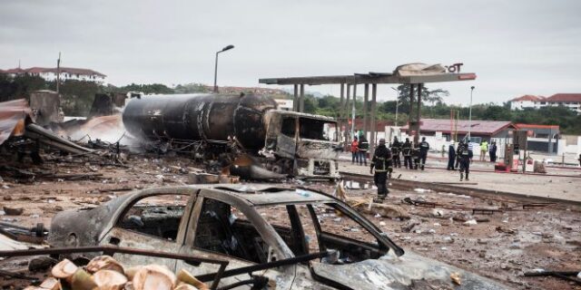 Γκάνα: Νεκροί και τραυματίες από την ισχυρή έκρηξη φορτηγού