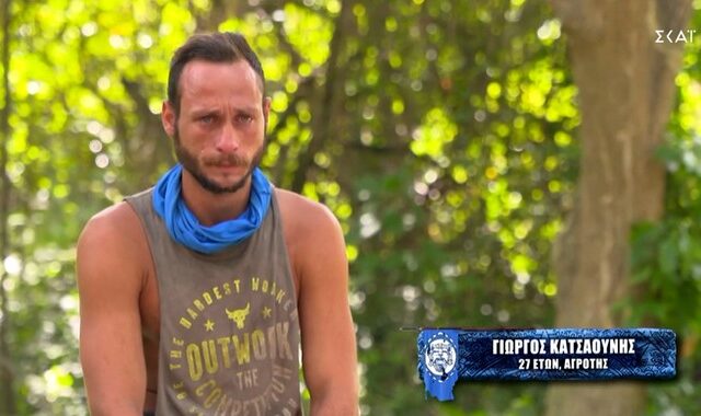 Survivor 5: Ξέσπασε σε κλάματα ο Κατσαούνης – “Sorry που συγκινούμαι”