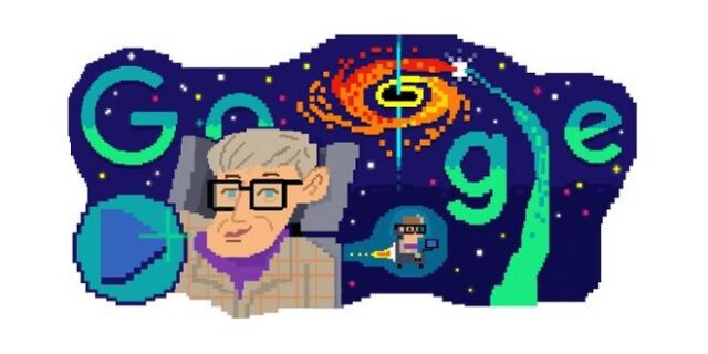 Stephen Hawking: Η Google τιμά με Doodle τον σπουδαίο φυσικό