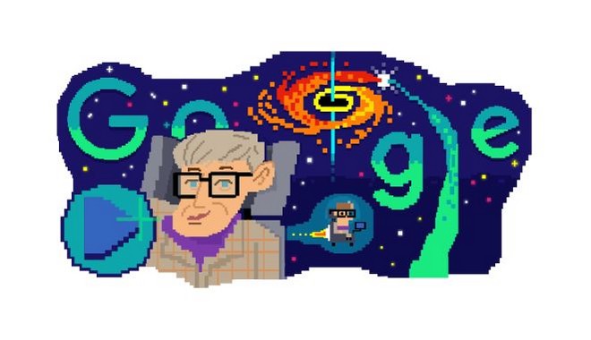Stephen Hawking: Η Google τιμά με Doodle τον σπουδαίο φυσικό