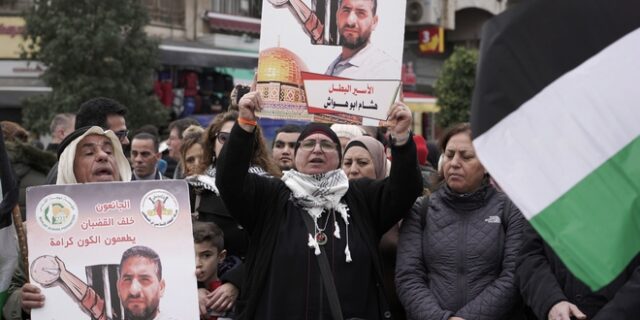 Ισραήλ: Ανησυχία για Παλαιστίνιο κρατούμενο που κάνει απεργία πείνας επί 140 ημέρες
