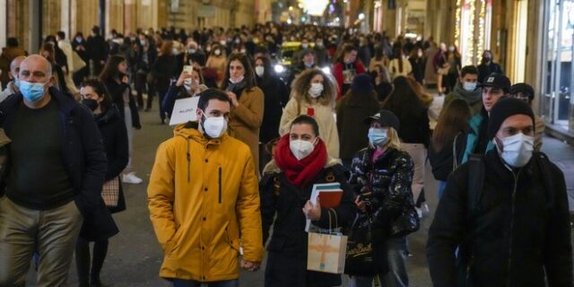 Ιταλία: Το 9% του πληθυσμού παραμένει ανεμβολίαστο