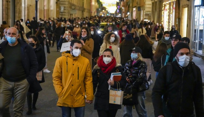 Ιταλία: Το 9% του πληθυσμού παραμένει ανεμβολίαστο