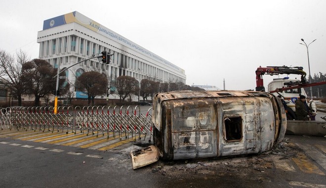 Ταραχές στο Καζακστάν: “Υπό έλεγχο η κατάσταση” σύμφωνα με την Επιτροπή Εθνικής Ασφάλειας