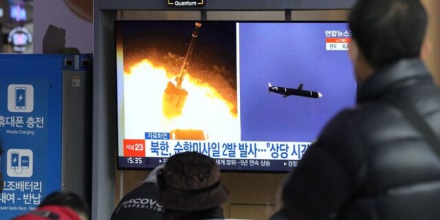 Η Βόρεια Κορέα εκτόξευσε πύραυλο προς την θάλασσα