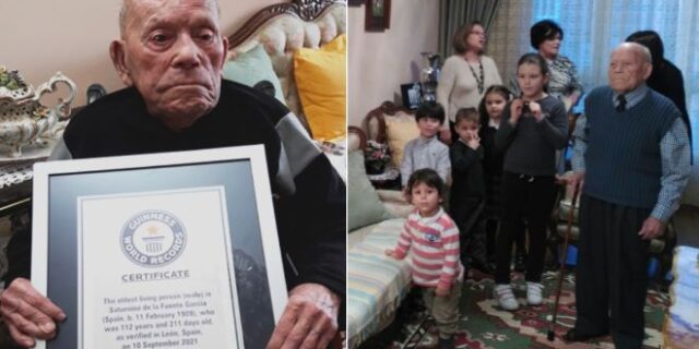 Ο γηραιότερος άνθρωπος στον κόσμο πέθανε τρεις εβδομάδες προτού κλείσει τα 113