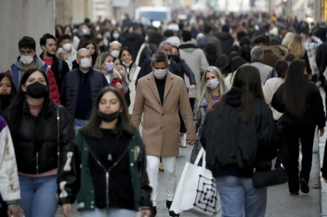 ΕΟΔΥ: Πάνω από 60% των κρουσμάτων αφορούν στη μετάλλαξη Όμικρον