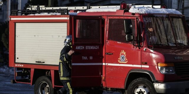 Θεσσαλονίκη: Κλειστή η Εγνατία Οδός μετά από φωτιά σε βυτιοφόρο όχημα