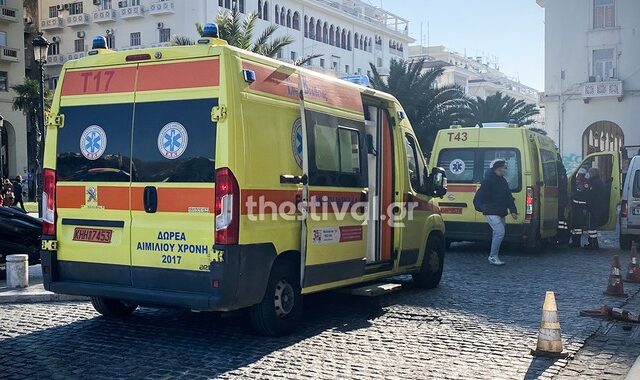 Άστεγος πέθανε από το κρύο στο κέντρο της Θεσσαλονίκης