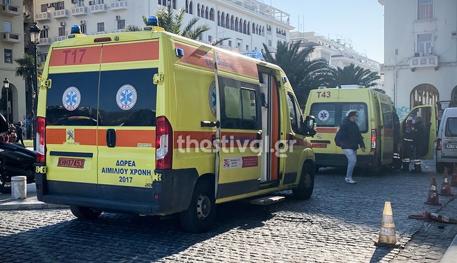 Άστεγος πέθανε από το κρύο στο κέντρο της Θεσσαλονίκης