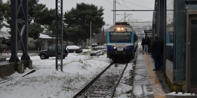 Κακοκαιρία Ελπίδα: Πρόστιμο 300.000 ευρώ στην Hellenic Train ΑΕ, για την ταλαιπωρία  820 επιβατών