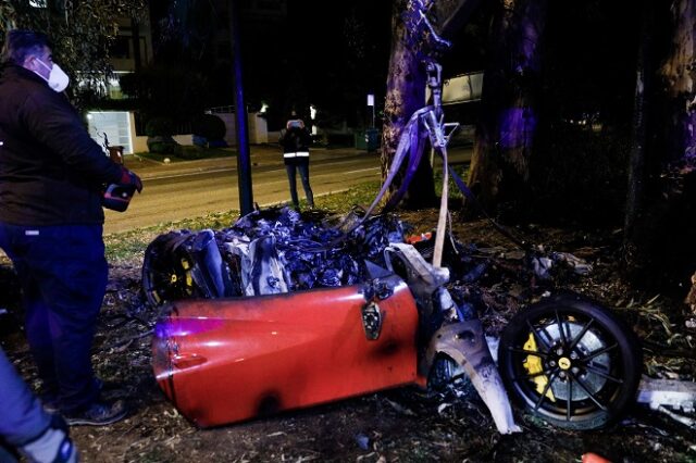 Τροχαίο δυστύχημα με Ferrari στη Βούλα – Νεκρός Τζώρτζης Μονογυιός