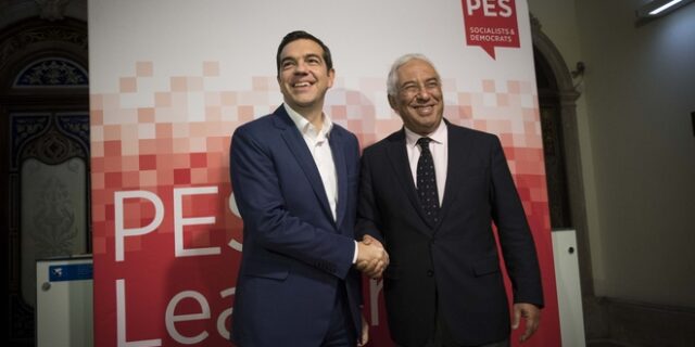 Συγχαρητήρια Τσίπρα στον Αντόνιο Κόστα