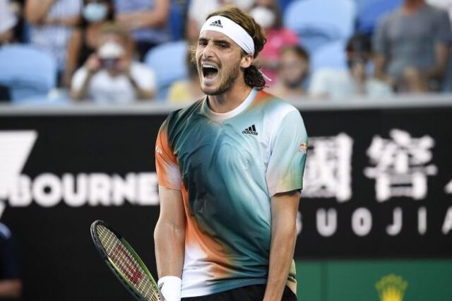 Μπάες – Τσιτσιπάς 1-3: Ζόρικη πρόκριση για τον Στέφανο στον τρίτο γύρο του Australian Open