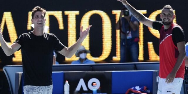Australian Open: Το σήκωσαν Κοκκινάκης και Κύργιος στο διπλό
