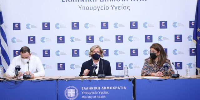 Ενημέρωση για την πανδημία από Γκάγκα, Παπαευαγγέλου και Μαγιορκίνη – LIVE EIKONA