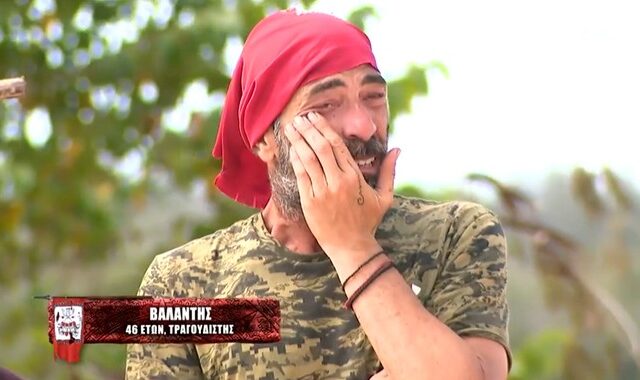 Survivor 5: Κατέρρευσε ο Βαλάντης – “Ντρέπομαι να δω τα παιδιά μου”