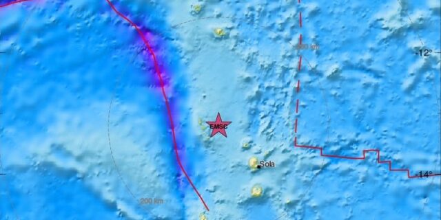 Σεισμός 6,1 Ρίχτερ στο Βανουάτου