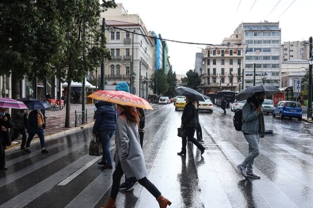 Κακοκαιρία Διομήδης: Τσουχτερό κρύο και βροχές σχεδόν σε όλη τη χώρα