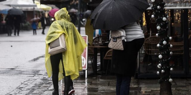 Κακοκαιρία: Βροχές στην Αττική – Σε ποιες περιοχές εντείνονται τα φαινόμενα