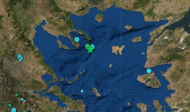 Σεισμός 5,4 Ρίχτερ στη Χαλκιδική – Αισθητός και στην Αττική