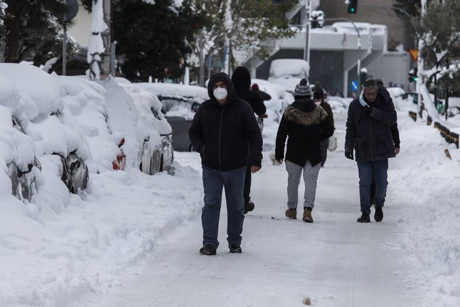 Κακοκαιρία Ελπίδα: Σε ποιες περιοχές θα είναι κλειστές οι τράπεζες την Τετάρτη