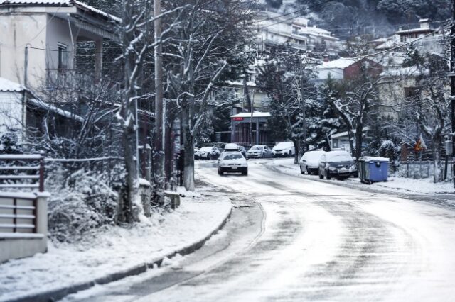 Καιρός: Κακοκαιρία “Φίλιππος” με κρύο και τοπικά πυκνές χιονοπτώσεις