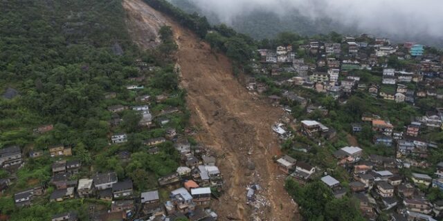 Βραζιλία: Στους 58 οι νεκροί από τις πλημμύρες και τις κατολισθήσεις στην Πετρόπολις