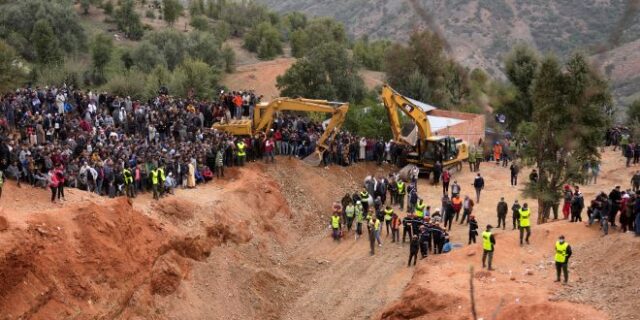 Μαρόκο: Μάχη για τη διάσωση 5χρονου που έπεσε σε πηγάδι 33 μέτρων