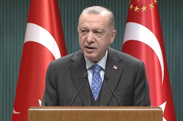Ερντογάν: Αμοιβαία επωφελής για Τουρκία και Ισραήλ η συνεργασία στην ενέργεια