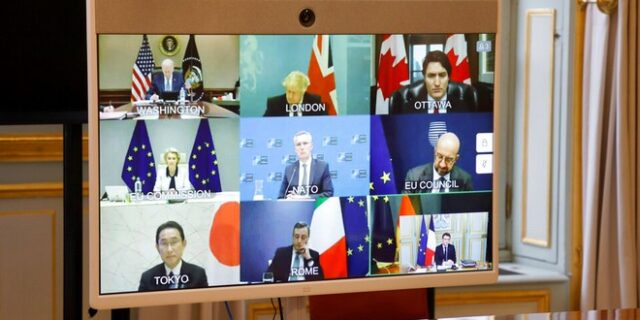 Πόλεμος στην Ουκρανία: Ισχυρή καταδίκη της G7 – Στη λάθος πλευρά της Ιστορίας ο Πούτιν